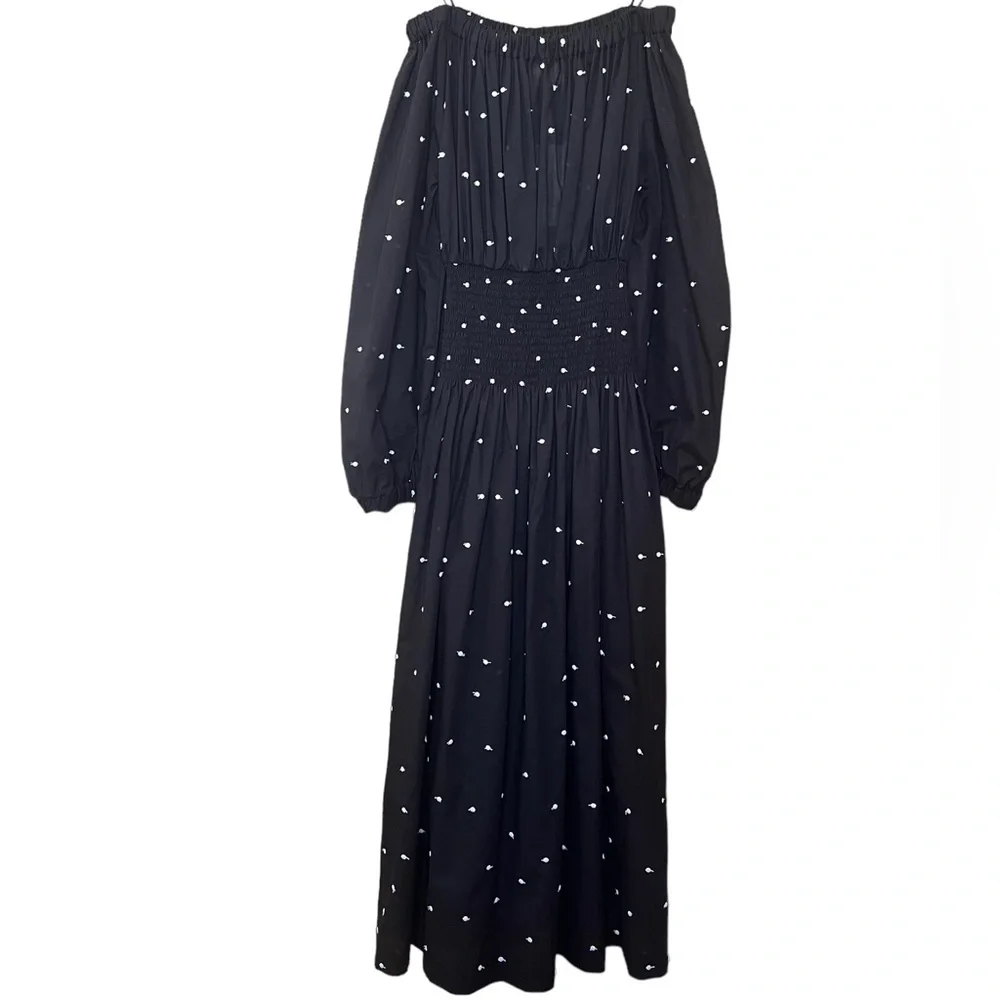 Three Graces London Dress Flossie Cotton Maxi US 2‎ UK 6